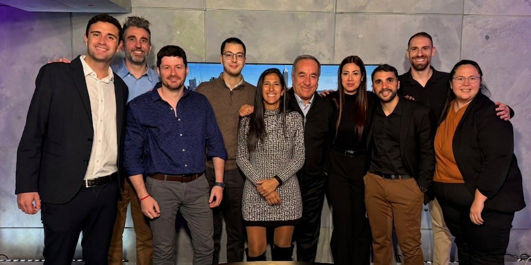 El equipo de Rava en el estudio de La mañana del mercado
